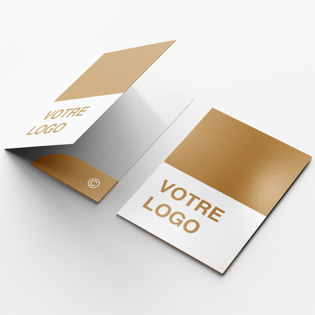 Chemise à Rabat Intégré